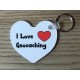 Sweetheart Large Trackable Tag (I love Geocaching)
